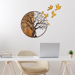 Wallity Tree And Birds - 322-A